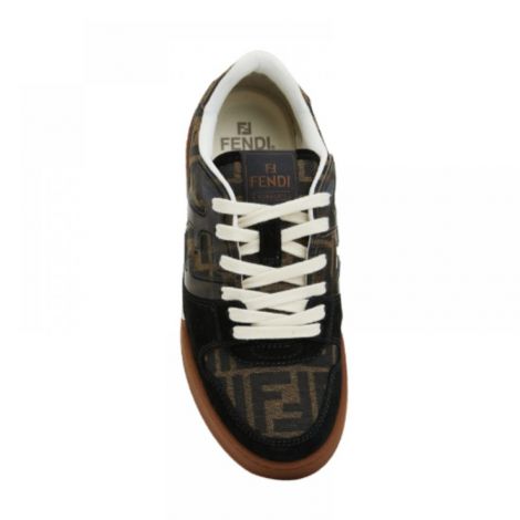 Fendi Ayakkabı Match  Kahverengi - Fendi Erkek Ayakkabi Fendi Ayakkabi Fendi Men Shoes Fendi Men Sneakers Fendi Match Sneakers Kahverengi