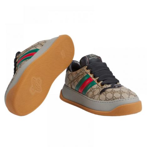 Gucci Ayakkabı GG Screener Sneaker Bej - Gucci Erkek Ayakkabi Gucci Erkek Sneaker Gucci Men Sneaker Gucci Men Shoes Gucci GG Screener Sneaker Beige Bej