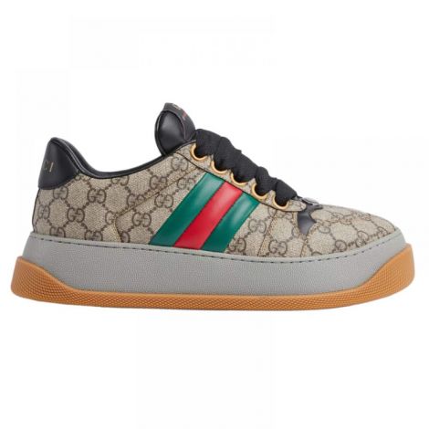 Gucci Ayakkabı GG Screener Sneaker Bej - Gucci Erkek Ayakkabi Gucci Erkek Sneaker Gucci Men Sneaker Gucci Men Shoes Gucci GG Screener Sneaker Beige Bej