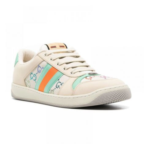 Gucci Ayakkabı Screener Mavi - Gucci Kadin Ayakkabi Gucci Ayakkabi Gucci Sneaker Gucci Women Sneakers Gucci Screener Sneakers Mavi