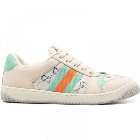 Gucci Ayakkabı Screener Mavi - Gucci Kadin Ayakkabi Gucci Ayakkabi Gucci Sneaker Gucci Women Sneakers Gucci Screener Sneakers Mavi