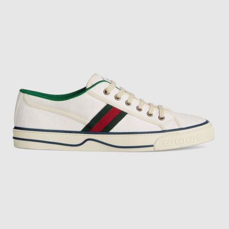 Gucci Ayakkabı Tennis 1977 Beyaz - Gucci Men Shoes Mens Gucci Tennis 1977 Sneaker Ayakkabi Beyaz