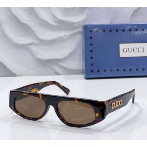 Gucci Gözlük Güneş Gözlüğü Kahverengi - Gucci Gunes Gozlugu Gucci Gozluk Gucci Sunglasses Kahverengi