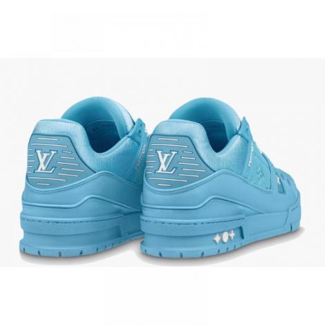 Louis Vuitton Ayakkabı Trainer Sneaker Mavi - Louis Vuitton Ayakkabi Louis Vuitton Kadin Ayakkabi Louis Vuitton Women Shoes Louis Vuitton Women Sneakers Louis Vuitton Trainer Sneaker Mavi