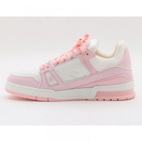 Louis Vuitton Ayakkabı Trainer Sneaker Pembe - Louis Vuitton Ayakkabi Louis Vuitton Kadin Ayakkabi Louis Vuitton Women Shoes Louis Vuitton Women Sneakers Louis Vuitton Trainer Sneaker Pembe