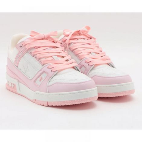 Louis Vuitton Ayakkabı Trainer Sneaker Pembe - Louis Vuitton Ayakkabi Louis Vuitton Kadin Ayakkabi Louis Vuitton Women Shoes Louis Vuitton Women Sneakers Louis Vuitton Trainer Sneaker Pembe