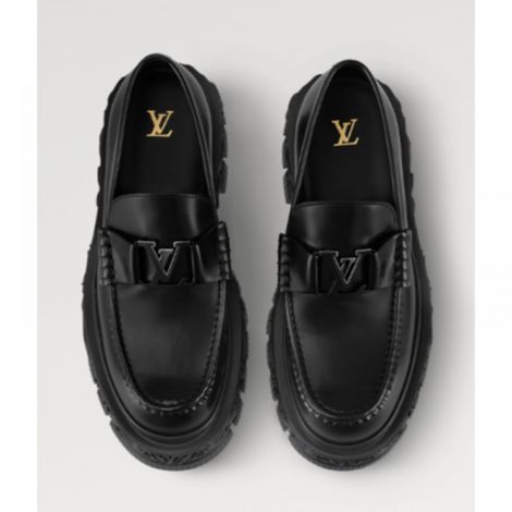 Louis Vuitton Ayakkabı LV Baroque Loafer Siyah - Louis Vuitton Erkek Ayakkabi Louis Vuitton Ayakkabi Louis Vuitton Men Shoes Louis Vuitton LV Baroque Loafer Siyah