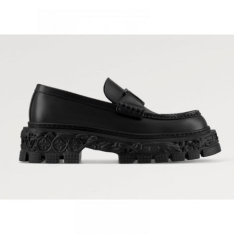 Louis Vuitton Ayakkabı LV Baroque Loafer Siyah - Louis Vuitton Erkek Ayakkabi Louis Vuitton Ayakkabi Louis Vuitton Men Shoes Louis Vuitton LV Baroque Loafer Siyah