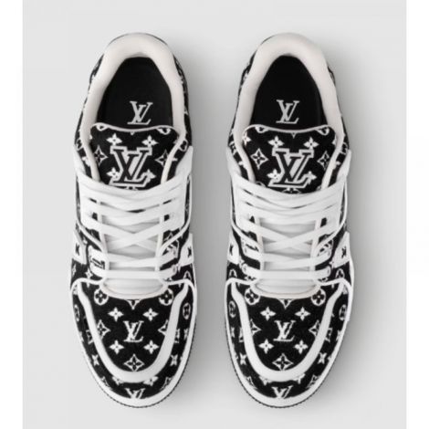 Louis Vuitton Ayakkabı Trainer Sneaker Siyah - Louis Vuitton Erkek Ayakkabi Louis Vuitton Ayakkabi Louis Vuitton Men Sneaker Louis Vuitton Men Shoes Louis Vuitton Trainer Sneaker Siyah