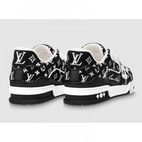 Louis Vuitton Ayakkabı Trainer Sneaker Siyah - Louis Vuitton Erkek Ayakkabi Louis Vuitton Ayakkabi Louis Vuitton Men Sneaker Louis Vuitton Men Shoes Louis Vuitton Trainer Sneaker Siyah