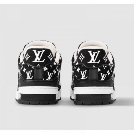 Louis Vuitton Ayakkabı Trainer Sneaker Siyah - Louis Vuitton Erkek Ayakkabi Louis Vuitton Ayakkabi Louis Vuitton Men Sneaker Louis Vuitton Men Shoes Louis Vuitton Trainer Sneaker Siyah