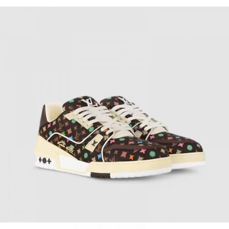 Louis Vuitton Ayakkabı Trainer Sneaker Kahverengi - Louis Vuitton Kadin Ayakkabi Louis Vuitton Kadin Sneaker Louis Vuitton Ayakkabi Louis Vuitton Sneaker Louis Vuitton Women Shoes Louis Vuitton Trainer Sneaker Kahverengi