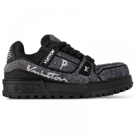 Louis Vuitton Ayakkabı Maxi Trainer Siyah - Louis Vuitton Kadin Ayakkabi Louis Vuitton Kadin Sneaker Louis Vuitton Women Shoes Louis Vuitton Maxi Trainer Sneaker Siyah