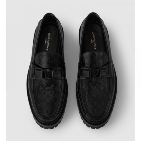 Louis Vuitton Ayakkabı Major Loafer Siyah - Louis Vuitton Men Shoes Louis Vuitton Erkek Ayakkabi Louis Vuitton Ayakkabi Louis Vuitton Major Loafer Siyah