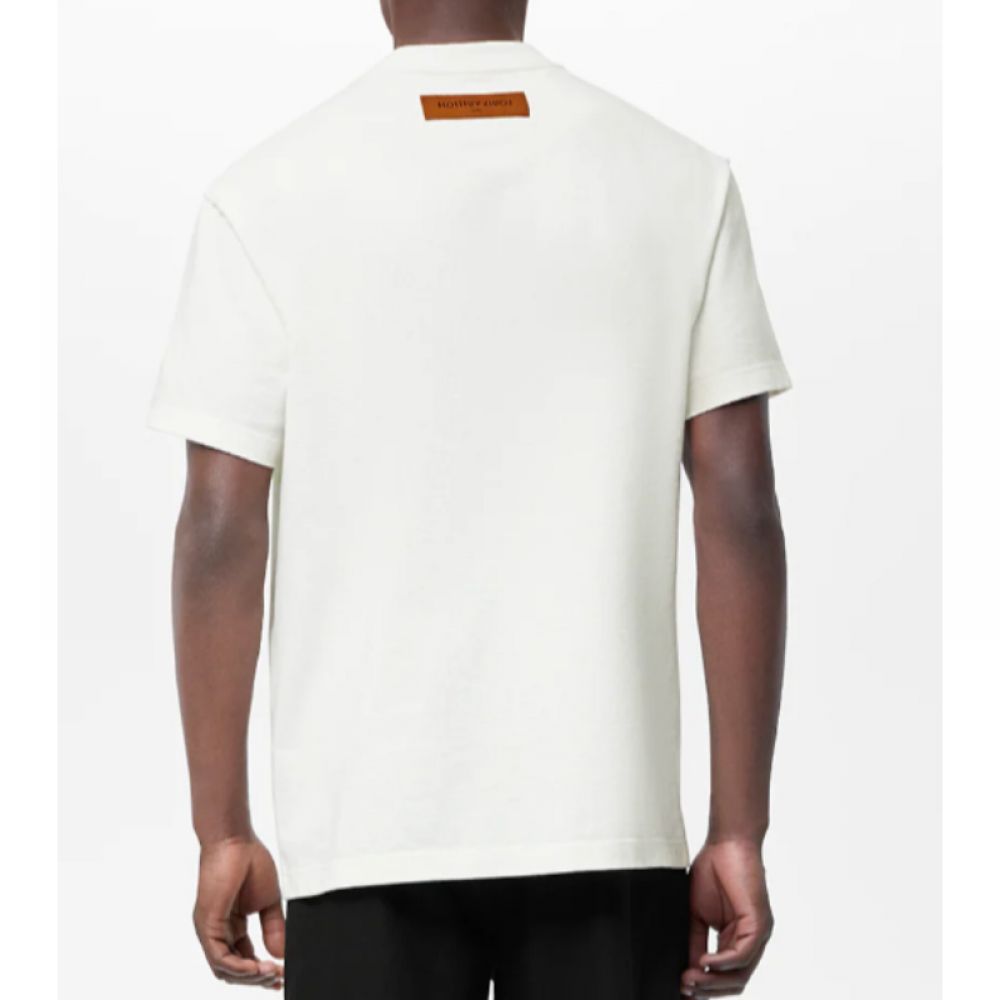 LOUIS VUITTON LV SPREAD EMBROIDERY WHITE T-SHIRT – e-Outlet