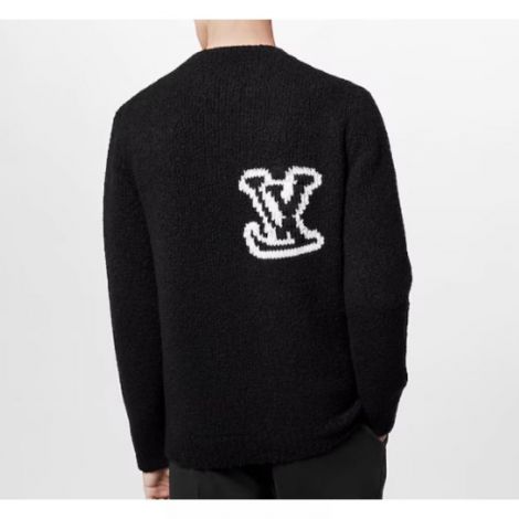 Louis Vuitton Kazak Siyah - Louis Vuitton Erkek Kazak Louis Vuitton Kazak Louis Vuitton Men Crewneck Louis Vuitton Kazak Siyah