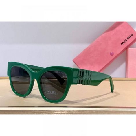 Miu Miu Gözlük Güneş Gözlüğü Yeşil - Miu Miu Gozluk Miu Miu Gunes Gozlugu Miu Miu Sunglasses 1 Yesil