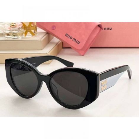 Miu Miu Gözlük Güneş Gözlüğü Siyah - Miu Miu Gozluk Miu Miu Gunes Gozlugu Miu Miu Sunglasses 4 Siyah