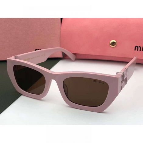 Miu Miu Gözlük Güneş Gözlüğü Pembe - Miu Miu Gozluk Miu Miu Gunes Gozlugu Miu Miu Sunglasses Pembe