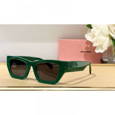 Miu Miu Gözlük Güneş Gözlüğü Yeşil - Miu Miu Gozluk Miu Miu Gunes Gozlugu Miu Miu Sunglasses Yesil