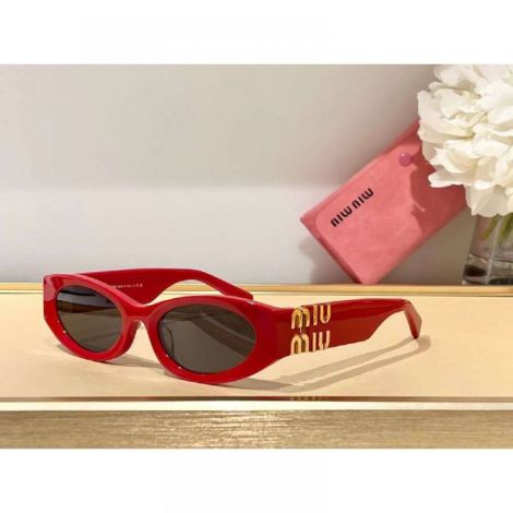 Miu Miu Gözlük Güneş Gözlüğü Kırmızı - Miu Miu Gozluk Miu Miu Sunglasses Miu Miu Gunes Gozlugu Kirmizi