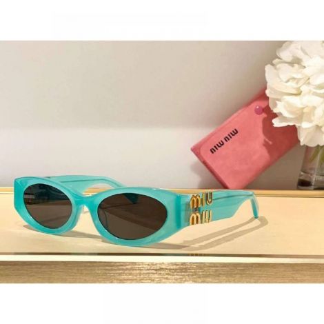 Miu Miu Gözlük Güneş Gözlüğü Mavi - Miu Miu Gozluk Miu Miu Sunglasses Miu Miu Gunes Gozlugu Mavi