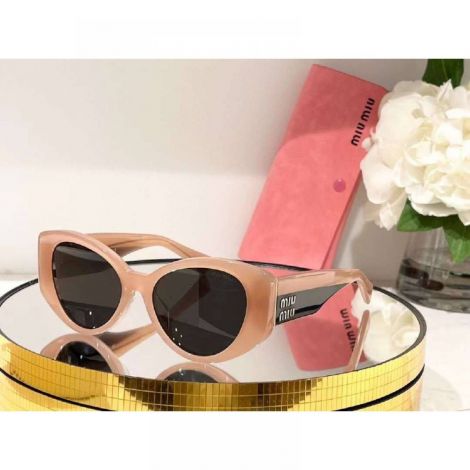 Miu Miu Gözlük Güneş Gözlüğü Pudra - Miu Miu Gozluk Miu Miu Sunglasses Miu Miu Gunes Gozlugu Pudra