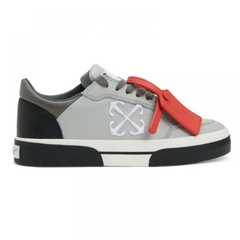 Off-White Ayakkabı New Low Vulcanized Gri - Off White Ayakkabi Off White Erkek Ayakkabi Off White Men Sneaker Off White New Low Vulcanized Sneaker Gri