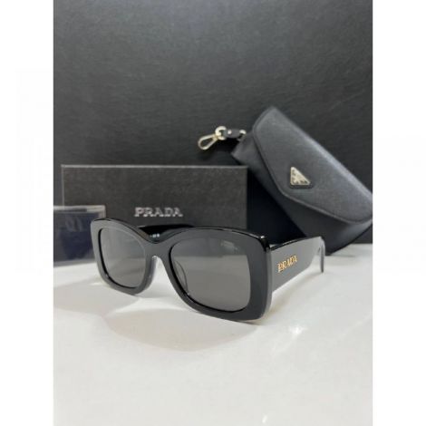 Prada  Gözlük Güneş Gözlüğü Siyah - Prada Eyewear Prada Gozluk Prada Gunes Gozlugu Prada Siyah