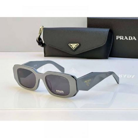 Prada  Gözlük Symbole Gri - Prada Gozluk Prada Gunes Gozlugu Prada Sunglasses Symbole Gri