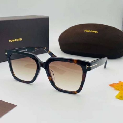 Tom Ford Gözlük Selby Kahverengi - Tom Ford Gozluk Tom Ford Eyewear Tom Ford Gunes Gozlugu Tom Ford Selby Kahverengi