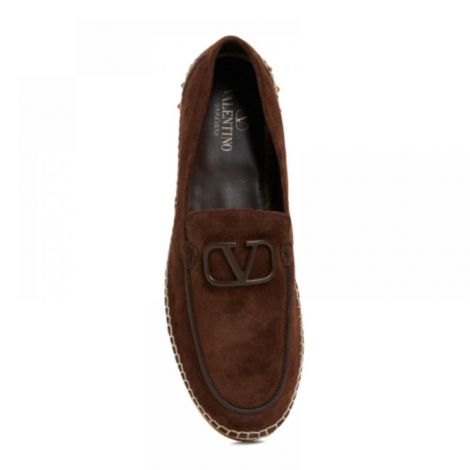 Valentino Ayakkabı Espadril Kahverengi - Valentino Garavani Erkek Ayakkabi Valentino Erkek Espadril Valentino Garavani Men Shoes Valentino Ayakkabi Kahverengi