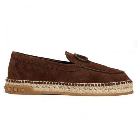 Valentino Ayakkabı Espadril Kahverengi - Valentino Garavani Erkek Ayakkabi Valentino Erkek Espadril Valentino Garavani Men Shoes Valentino Ayakkabi Kahverengi