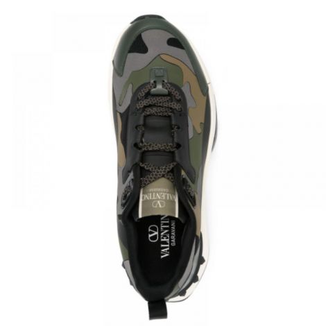 Valentino Ayakkabı True Act  Camouflage - Valentino Garavani Erkek Ayakkabi Valentino Garavani Ayakkabi Valentino Garavani Sneakers Valentino Garavani Men Shoes Valentino Garavani True Act Sneakers Camouflage