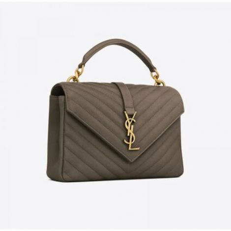 Saint Laurent Çanta College Yeşil - Saint Laurent Kadin Canta Saint Laurent Canta Saint Laurent Woman Bag Saint Laurent College Yesil