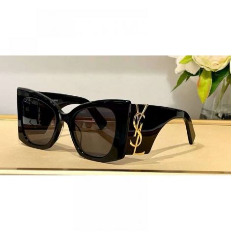 Yves Saint Laurent Gözlük SL 119 Blaze Siyah - Saint Laurent Gozluk Saint Laurent Sunglasses Saint Laurent Gunes Gozlugu SL 119 Blaze Siyah