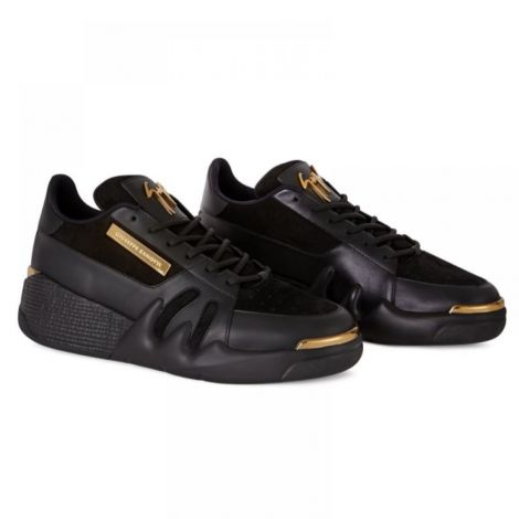 Giuseppe Zanotti Ayakkabı Talon Siyah - Giuseppe Zanotti Erkek Ayakkabi Giuseppe Zanotti Men Shoes Giuseppe Zanotti Ayakkabi Giuseppe Zanotti Men Sneakers Giuseppe Zanotti Talon Sneakers Black Siyah