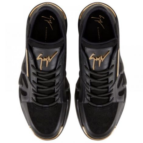 Giuseppe Zanotti Ayakkabı Talon Siyah - Giuseppe Zanotti Erkek Ayakkabi Giuseppe Zanotti Men Shoes Giuseppe Zanotti Ayakkabi Giuseppe Zanotti Men Sneakers Giuseppe Zanotti Talon Sneakers Black Siyah